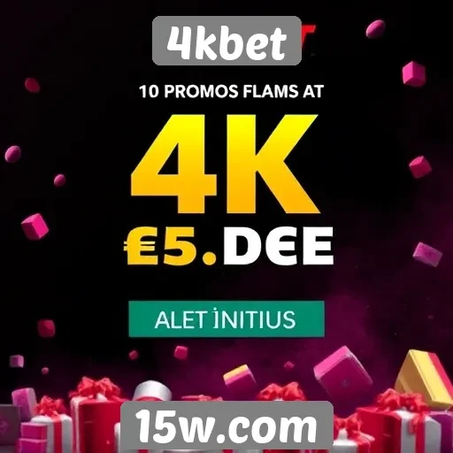 Promoções e bônus atrativos no 4kbet
